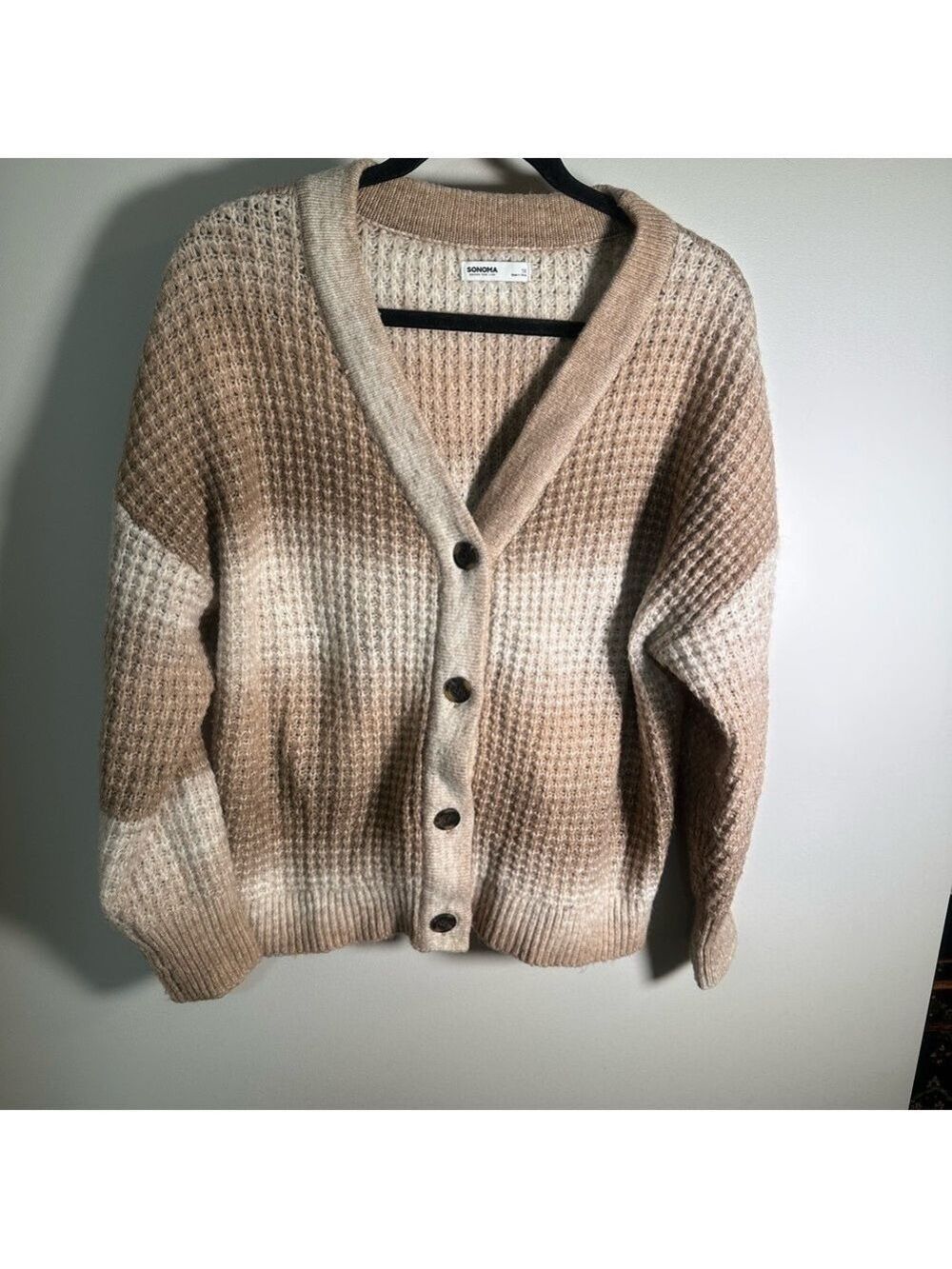 Women's Ombre Cardigan 1X - Picture 2 of 6